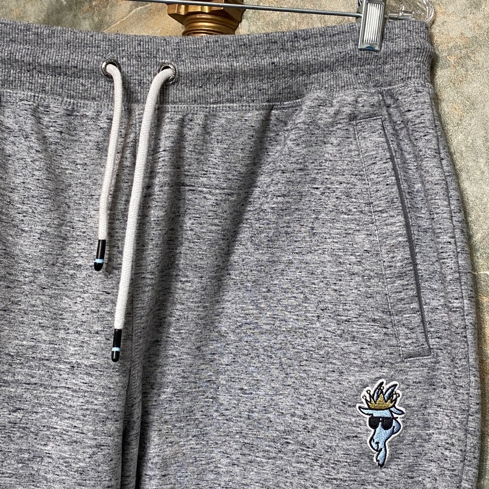 Goat USA XL jogger sweatpants athletics sports workout Gray Pants luxury